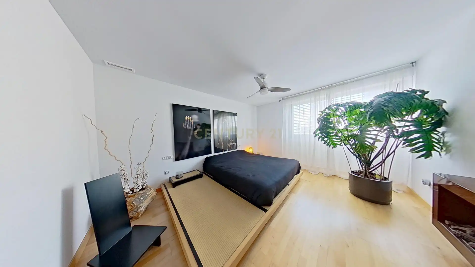 Schlafzimmer von Maisonette zum Verkauf in Mijas mit Klimaanlage, Privatgarten und Abstellraum