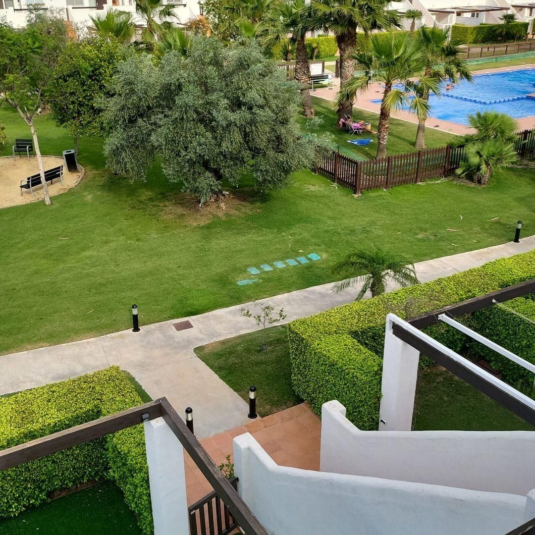 Jardí de Àtic en venda en Alhama de Murcia amb Aire condicionat, Terrassa i Balcó