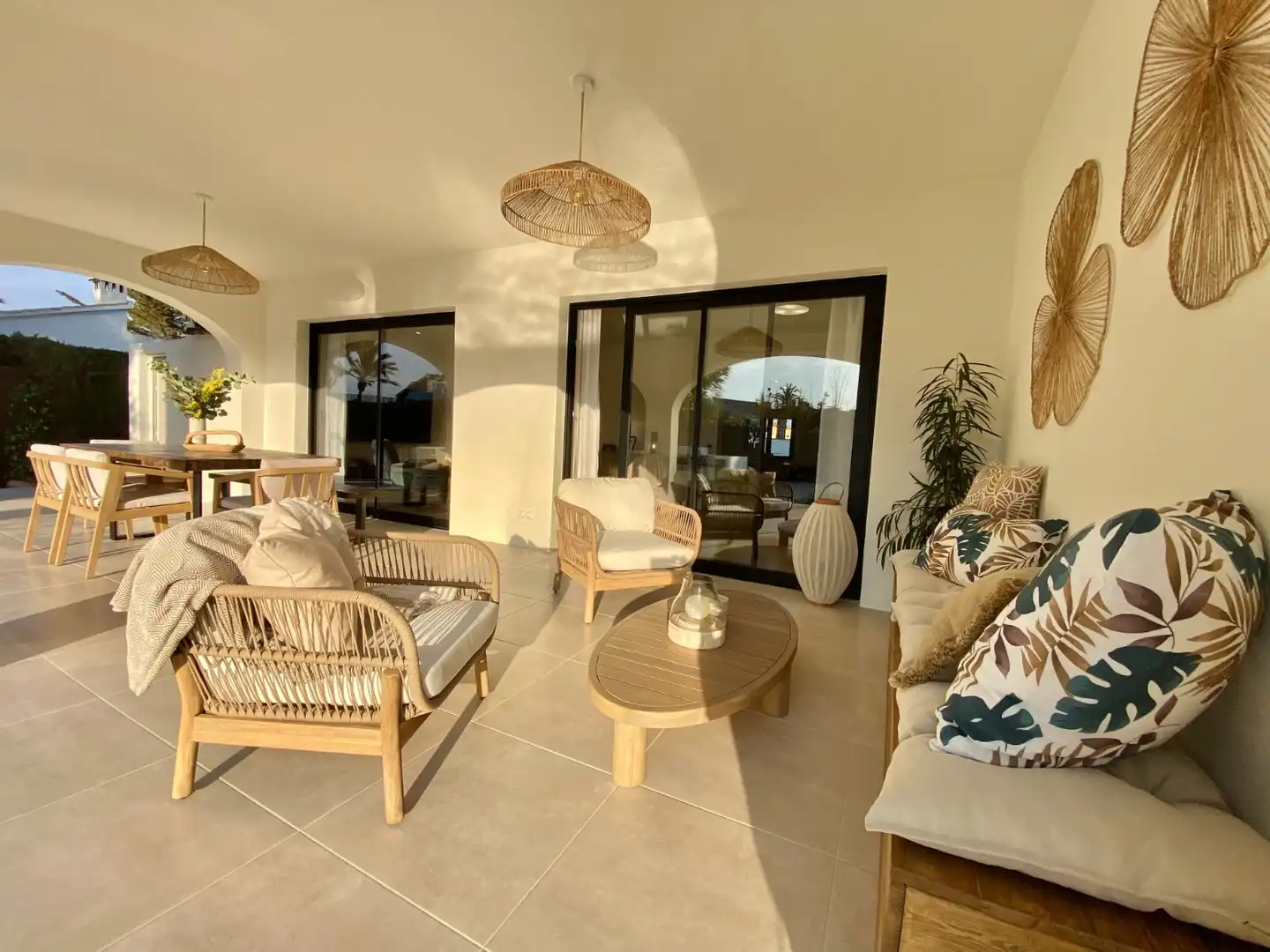 Terrassa de Casa o xalet en venda en Orihuela amb Aire condicionat, Jardí privat i Terrassa