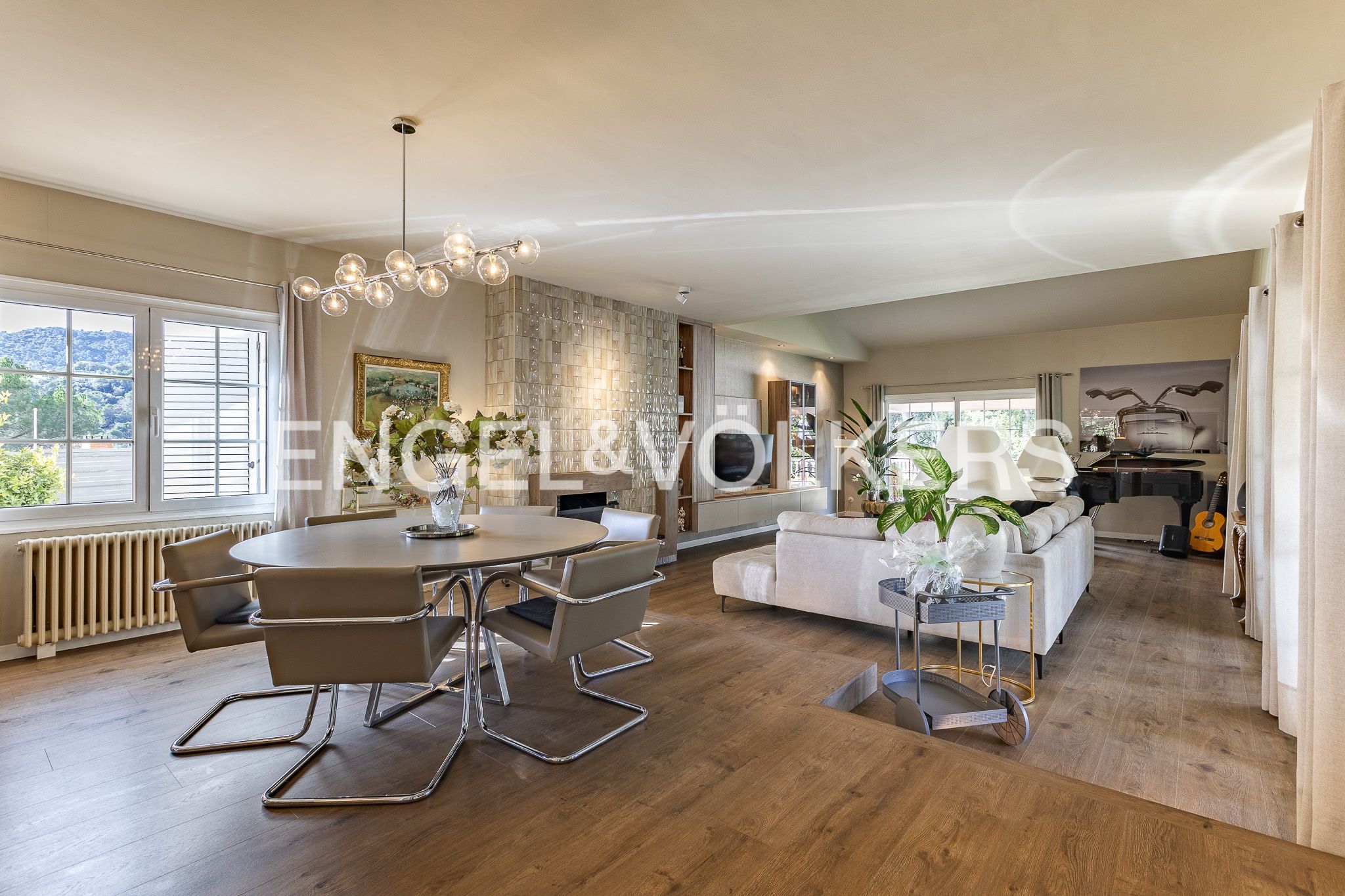 Dining room of Houses for sale in Matadepera  with Air Conditioner, Heating and Private garden