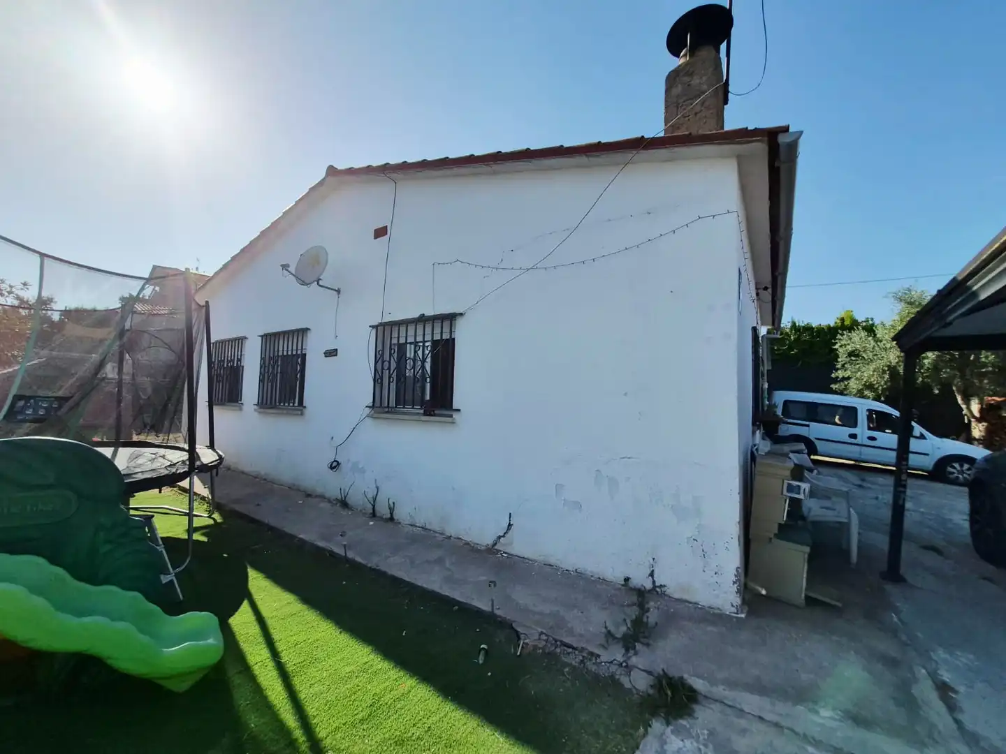 Vista exterior de Casa o xalet en venda en Piera amb Calefacció, Jardí privat i Parquet
