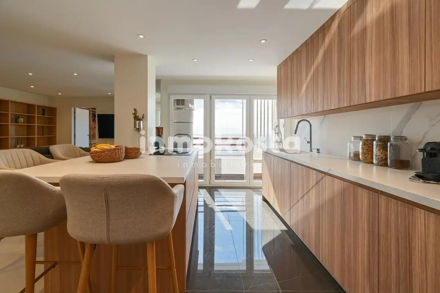 Cocina de Ático en venta en Villajoyosa / La Vila Joiosa con Aire acondicionado, Calefacción y Terraza