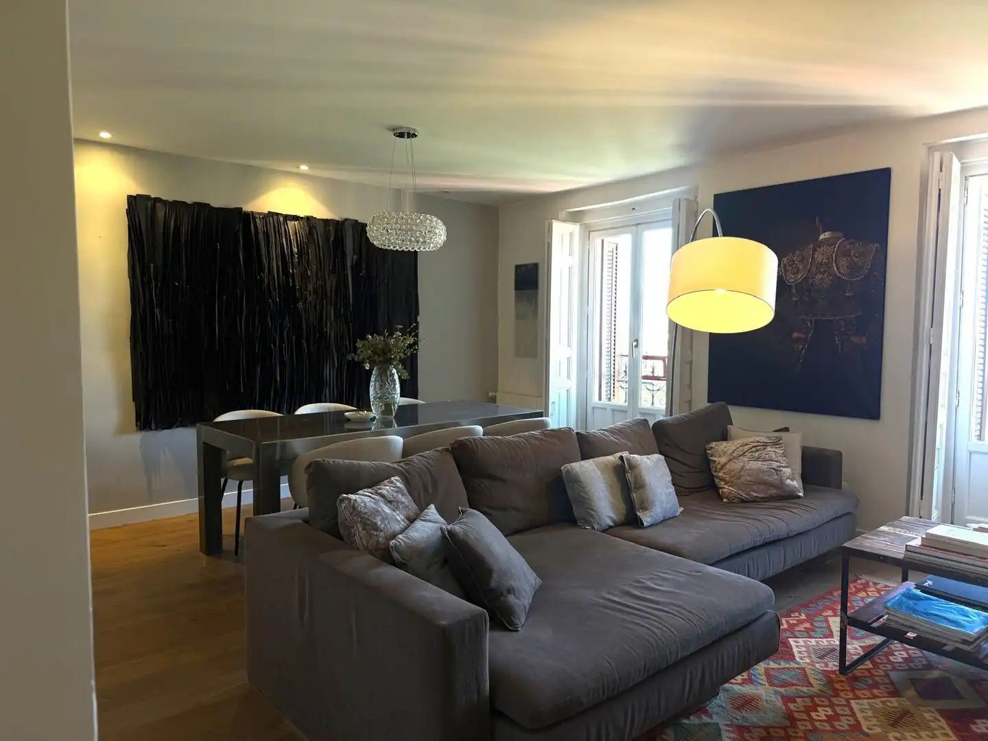 Living room of Duplexes for sale in Madrid  with Air Conditioner, Heating and Storage room