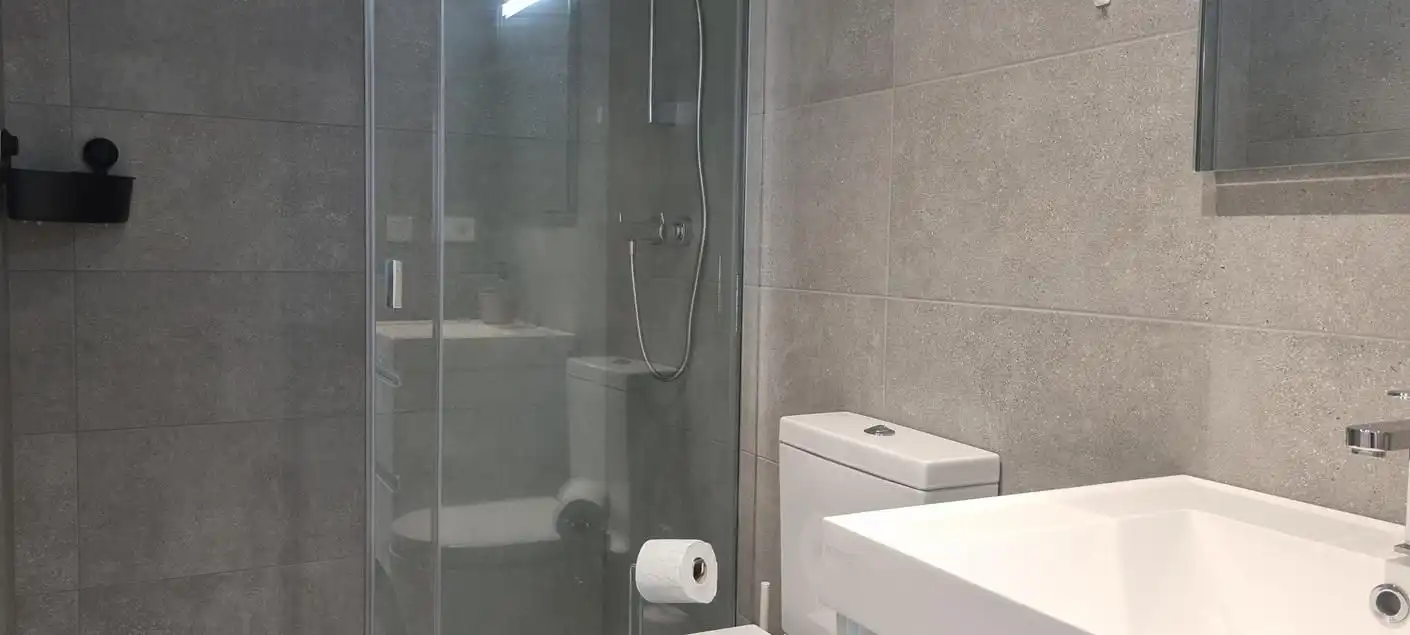 Bany de Apartament de lloguer en Vélez-Málaga amb Aire condicionat, Calefacció i Terrassa