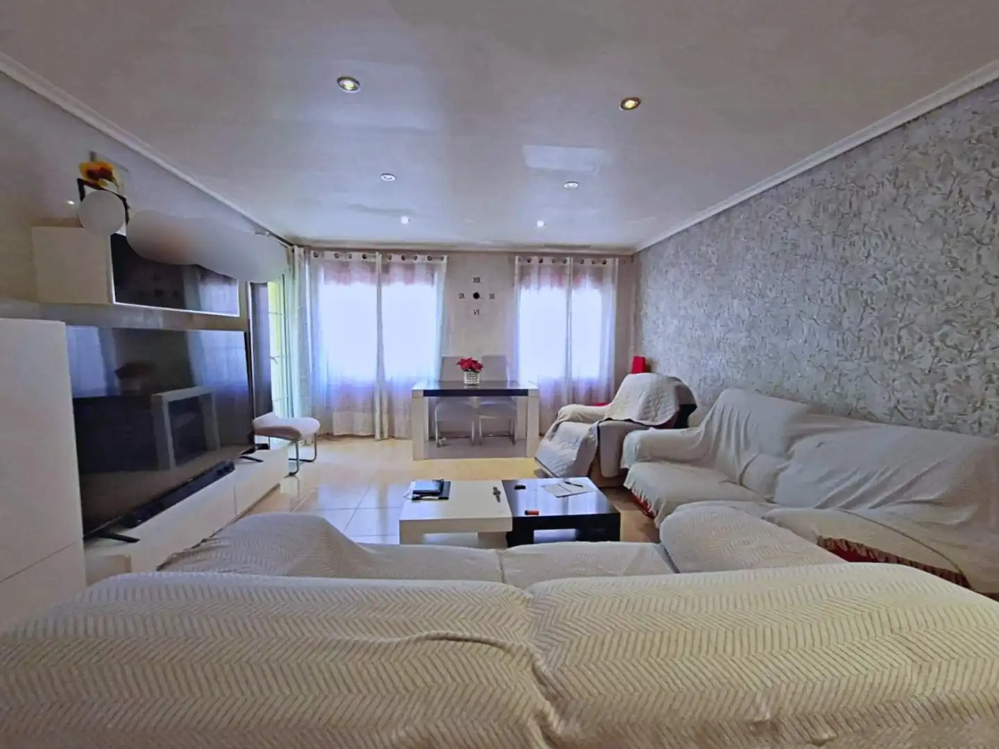 Sala de estar de Piso en venta en Aspe con Aire acondicionado, Trastero y Balcón
