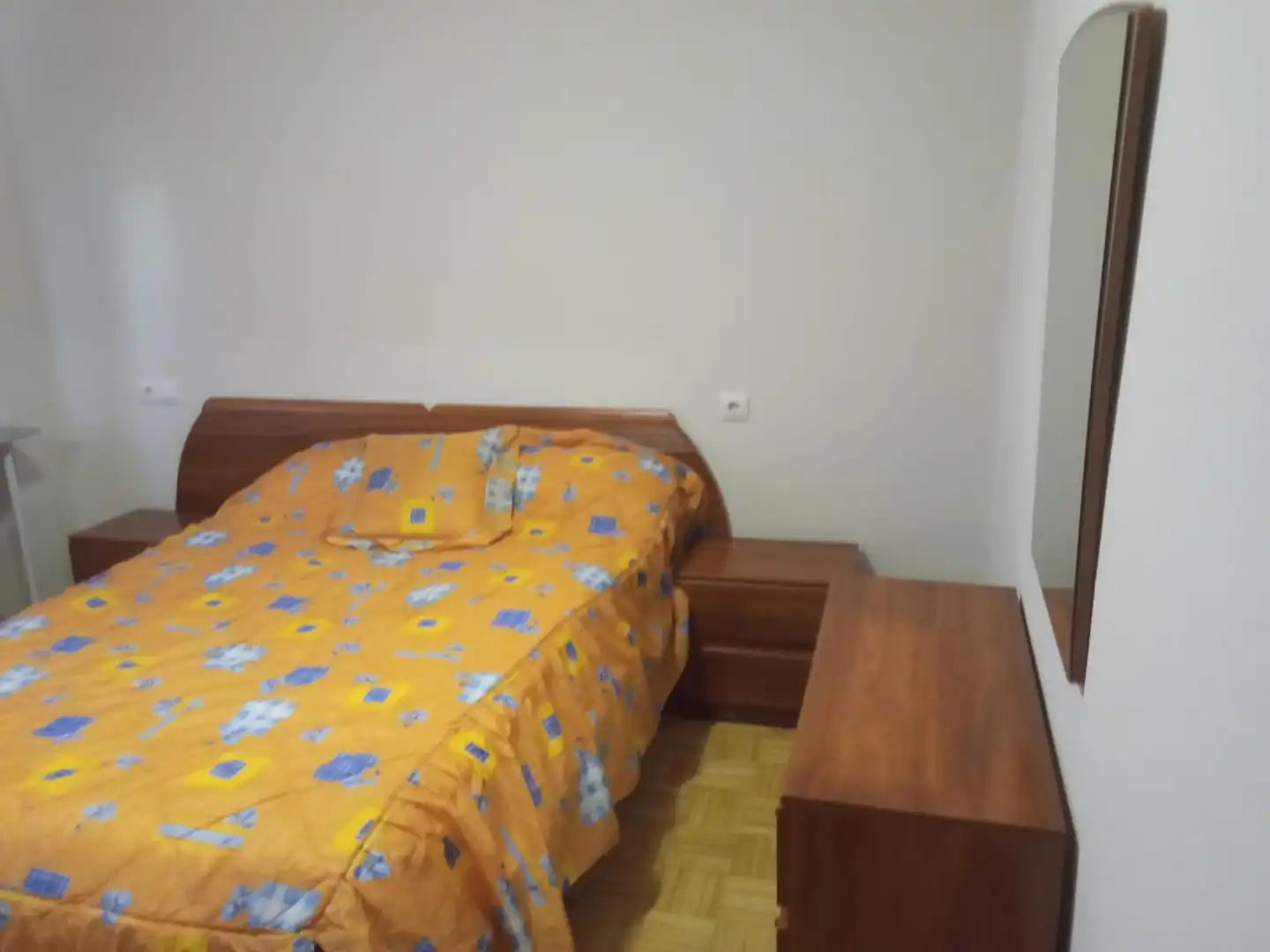 Bedroom of Flat for sale in Ciudad Real  with Heating, Private garden and Furnished