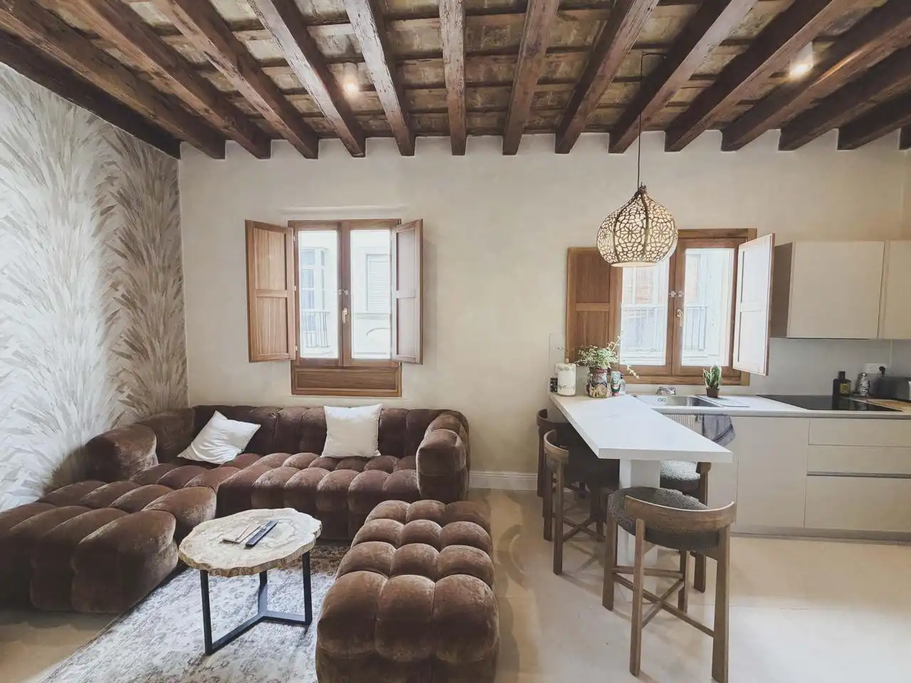 Sala de estar de Ático en venta en Cádiz con Aire acondicionado, Calefacción y Terraza