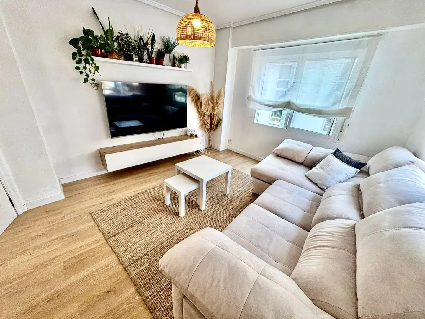 Sala de estar de Piso en venta en Alicante / Alacant con Aire acondicionado y Balcón