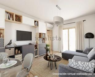 Living room of Flat for sale in  Madrid Capital  with Air Conditioner, Heating and Terrace