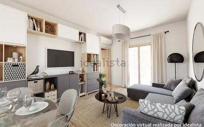 Living room of Flat for sale in  Madrid Capital  with Air Conditioner, Heating and Terrace