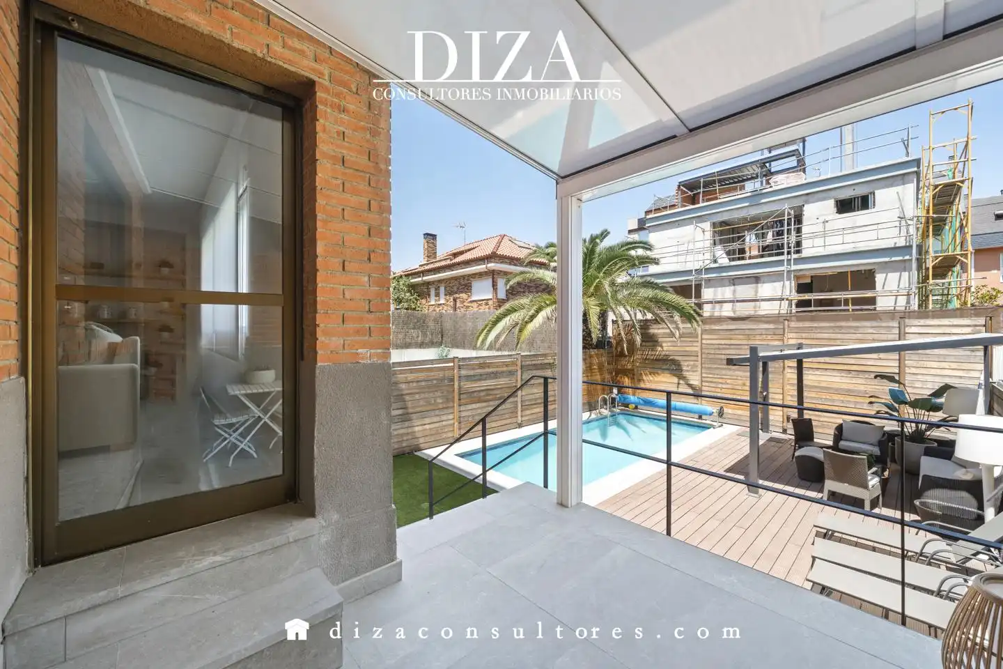 Exterior view of Houses for sale in Madrid  with Air Conditioner, Heating and Terrace