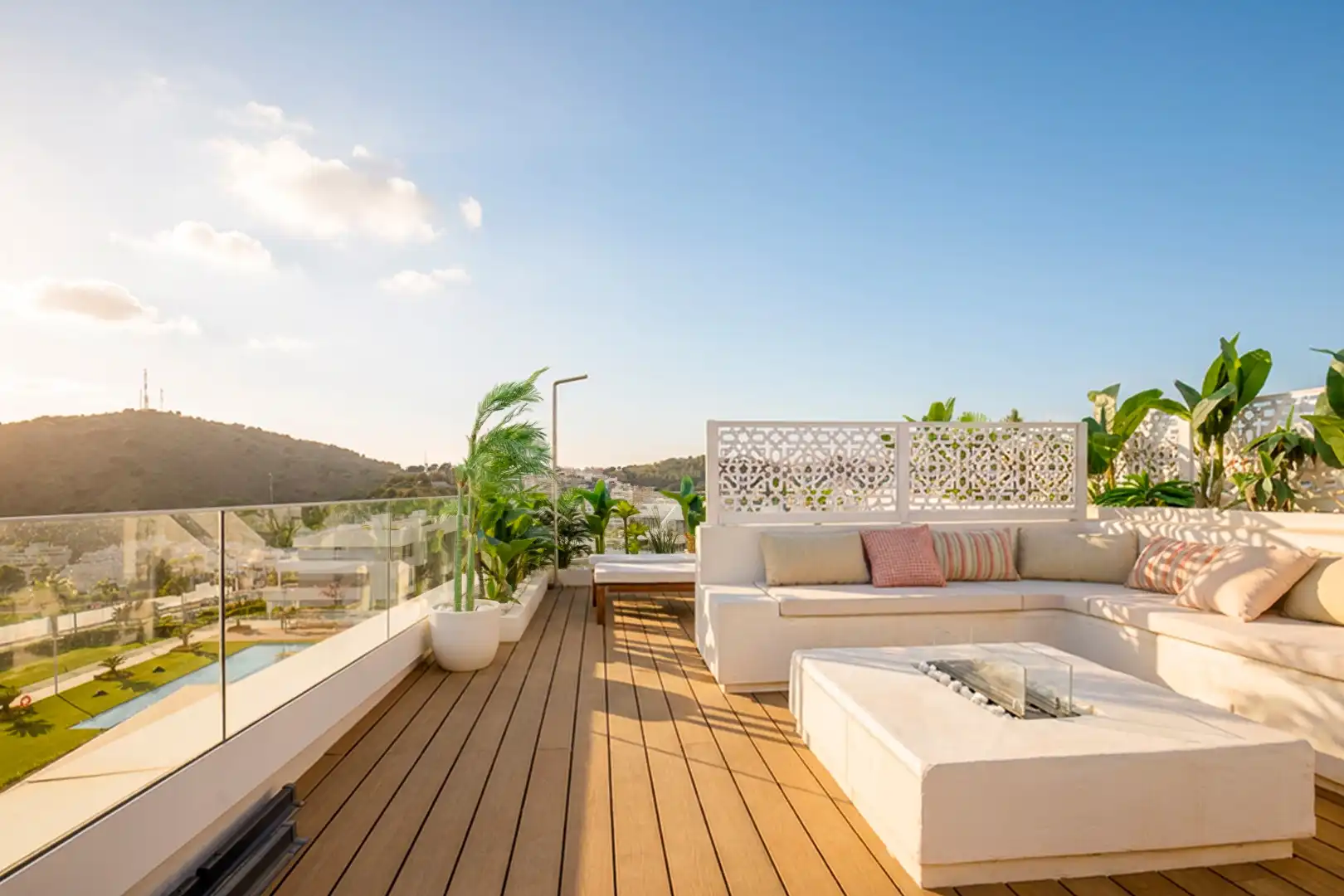 Terrace of Attic for sale in Málaga  with Air Conditioner, Terrace and Swimming Pool