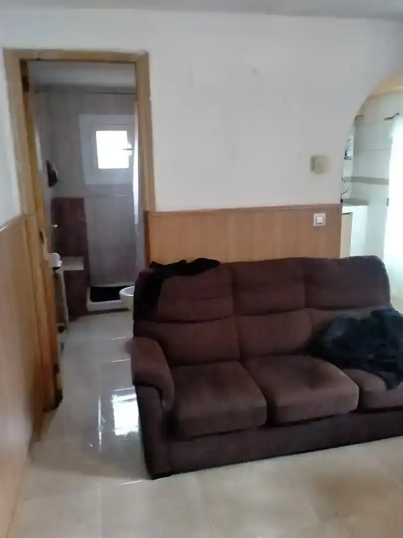 Sala de estar de Casa adosada en venta en Ateca con Trastero, Amueblado y Lavadora