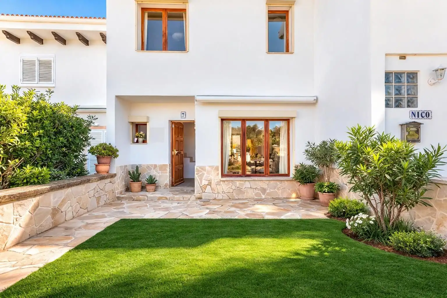 Garden of Detached homes for sale in Artà  with Air Conditioner, Heating and Private garden