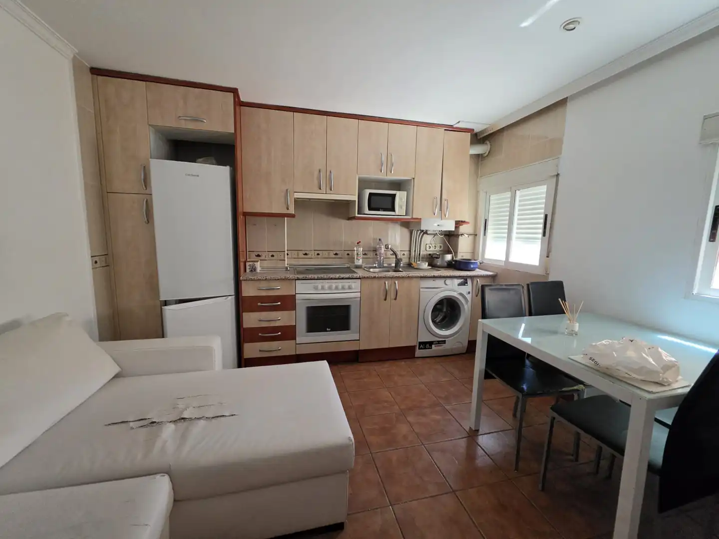 Cocina de Piso en venta en Madrid con Calefacción, Parquet y Amueblado