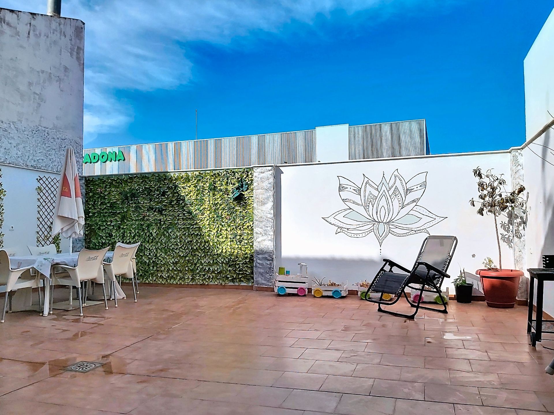 Terrassa de Casa adosada en venda en Mancha Real amb Aire condicionat, Calefacció i Jardí privat