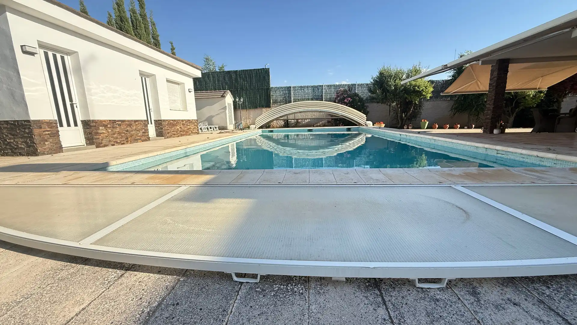 Schwimmbecken von Haus oder Chalet zum Verkauf in Albacete mit Klimaanlage, Heizung und Privatgarten