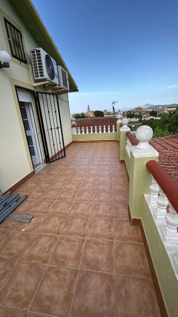 Terraza de Casa o chalet en venta en Corbera con Aire acondicionado, Jardín privado y Piscina