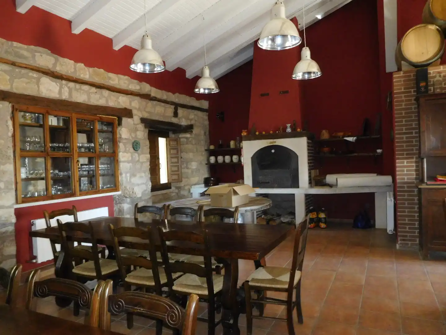 Dining room of Houses for sale in Villazopeque  with Heating, Private garden and Storage room