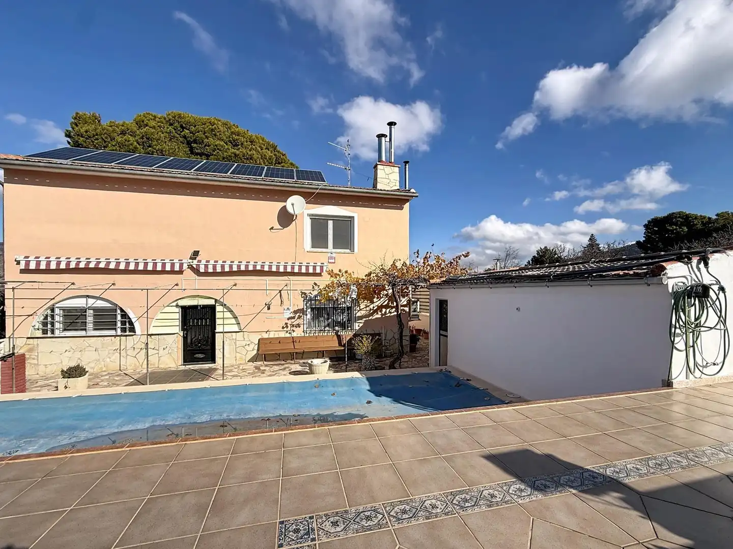 Piscina de Casa o chalet en venta en Ibi con Jardín privado, Terraza y Trastero