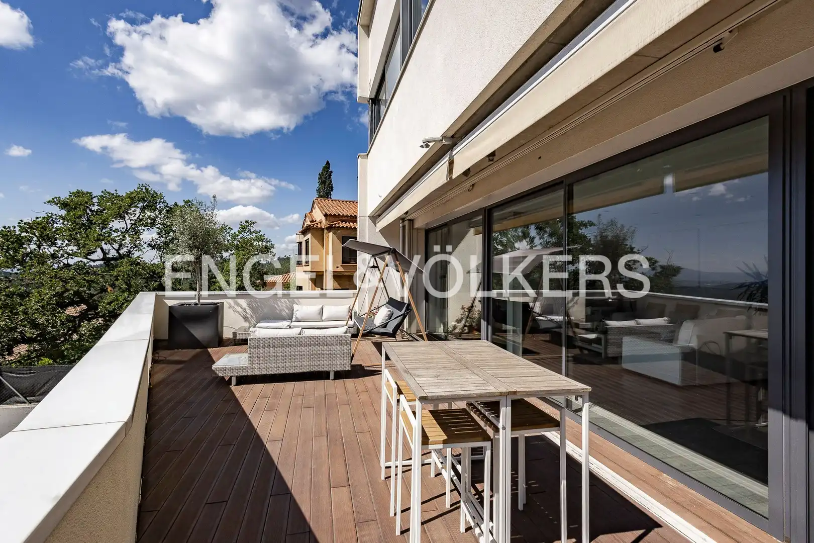 Terraza de Casa o chalet de alquiler en Barcelona con Aire acondicionado, Calefacción y Jardín privado