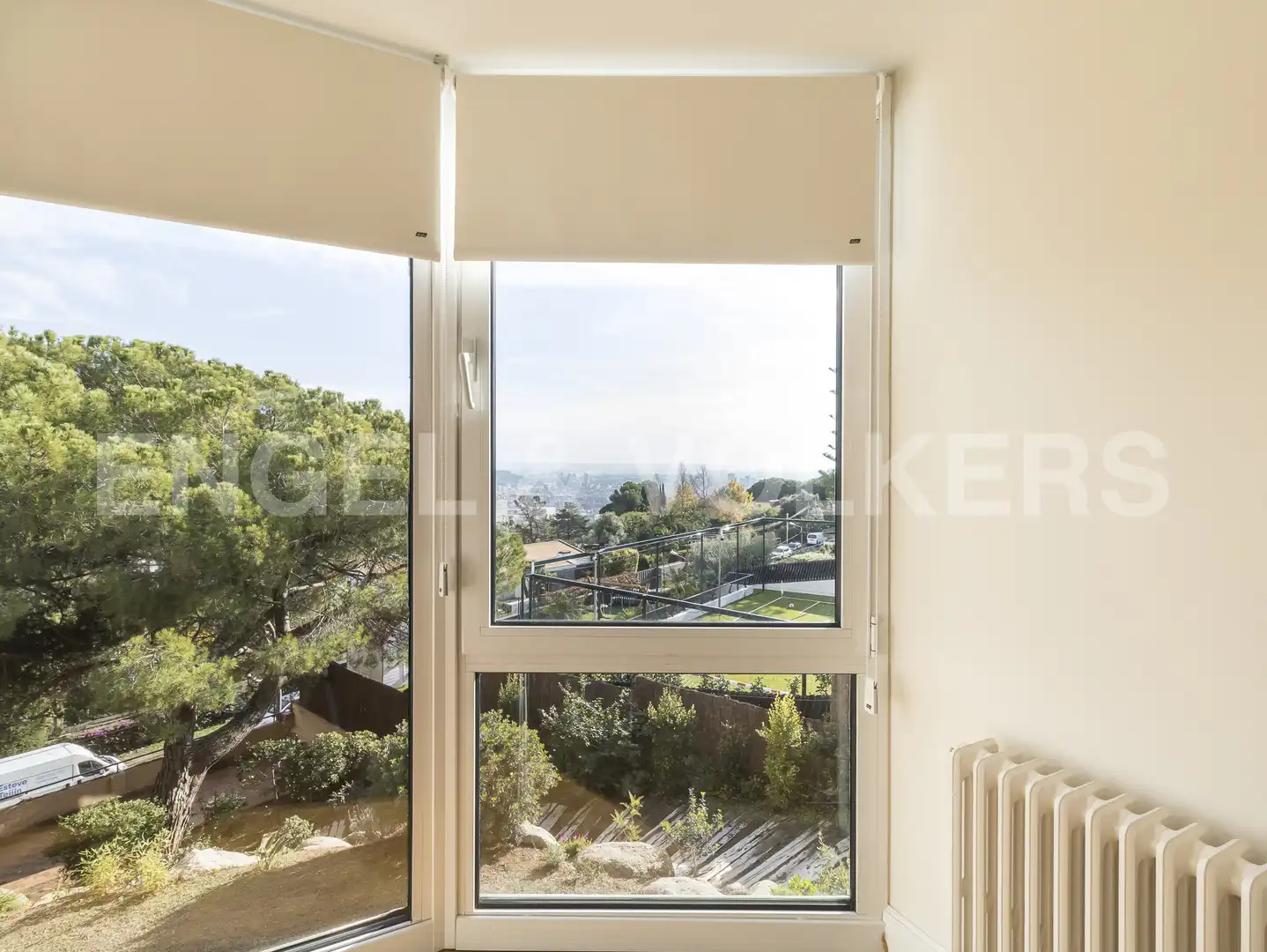 Bedroom of Houses for rent in Barcelona  with Air Conditioner, Heating and Private garden