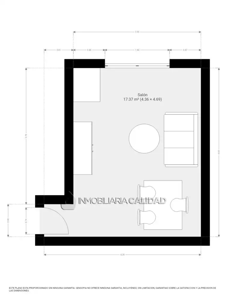 Wohnung zur Miete in Burgos mit Heizung, Terrasse und Möbliert