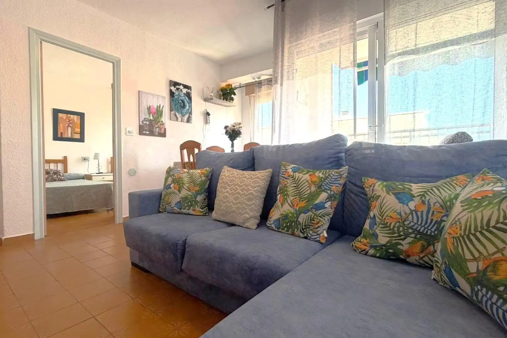 Sala de estar de Ático en venta en Torrevieja con Aire acondicionado, Calefacción y Amueblado