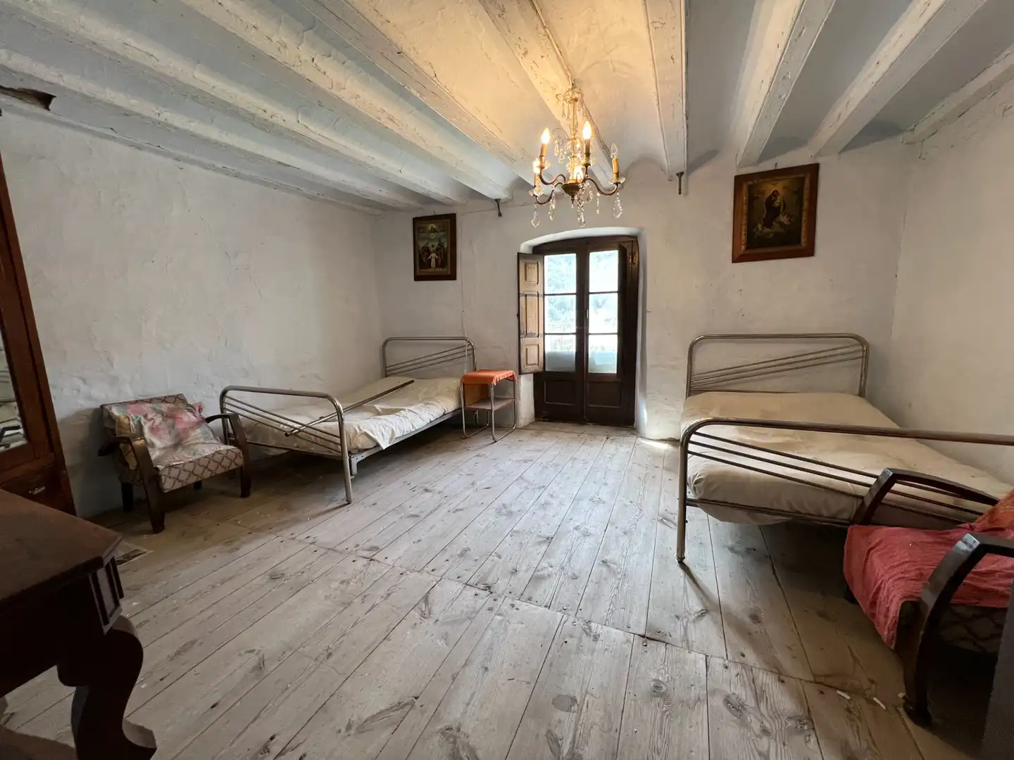 Habitación de Casa o chalet en venta en Ansó con Balcón