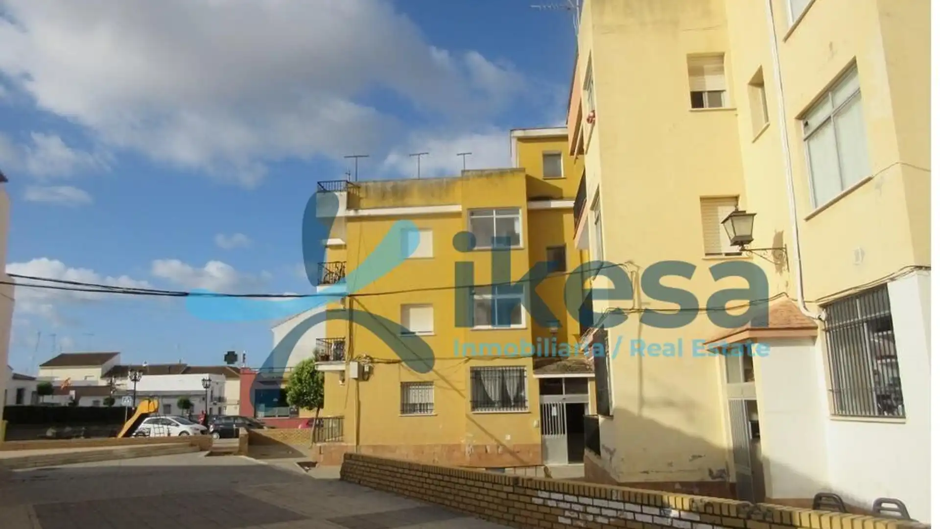 Vista exterior de Piso en venta en Lepe