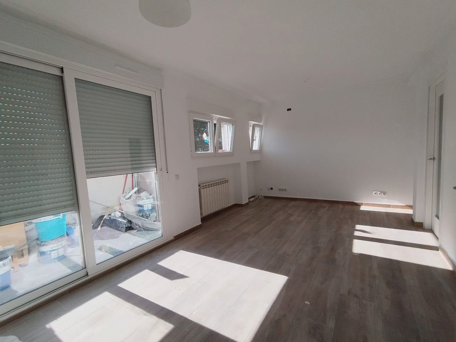 Living room of Flat for sale in San Fernando de Henares  with Heating, Terrace and Oven