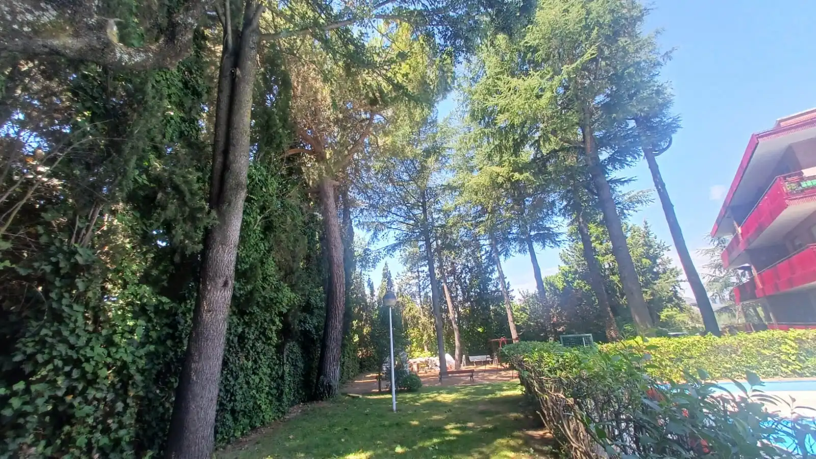 Garten von Wohnung zum Verkauf in Collado Villalba mit Heizung, Parkett und Terrasse