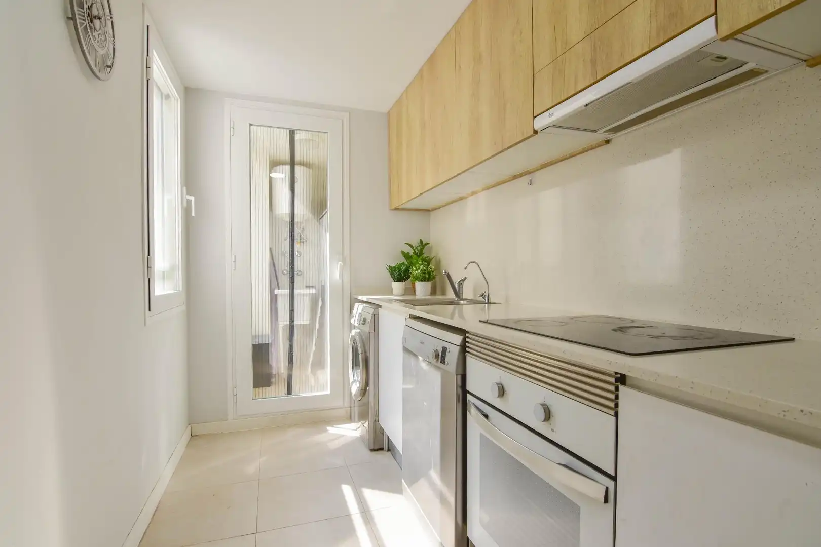 Cuina de Apartament de lloguer en El Puig de Santa Maria amb Aire condicionat, Calefacció i Terrassa