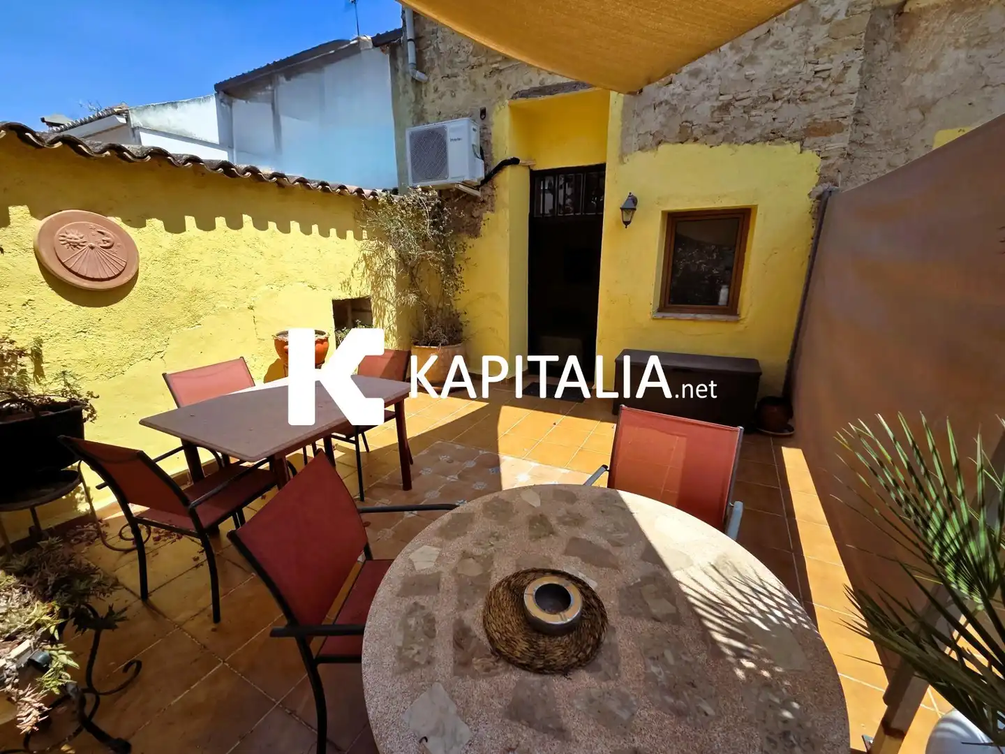Terraza de Finca rústica en venta en Ontinyent con Aire acondicionado, Jardín privado y Balcón