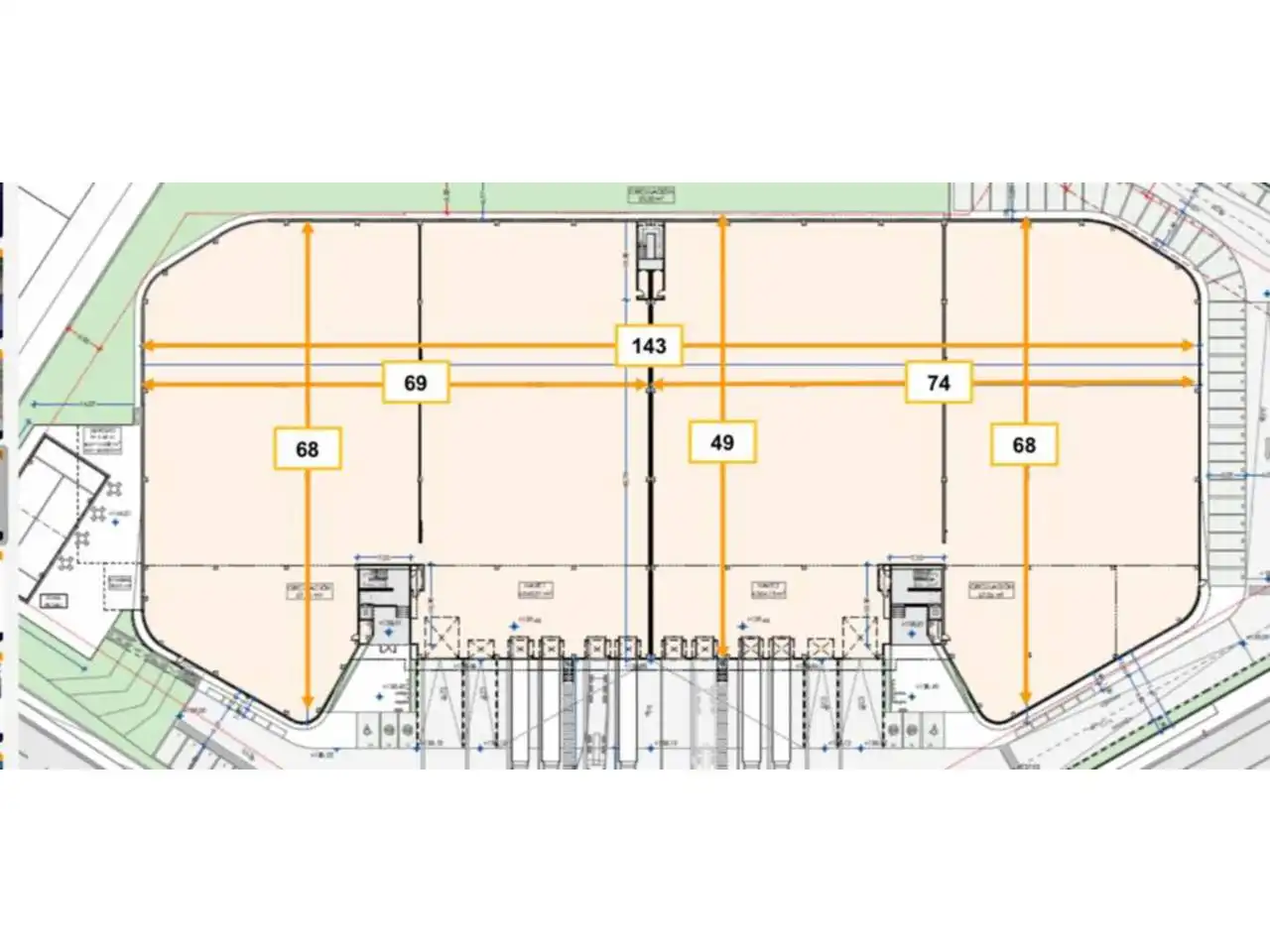 Parking de Nave industrial de alquiler en Sabadell