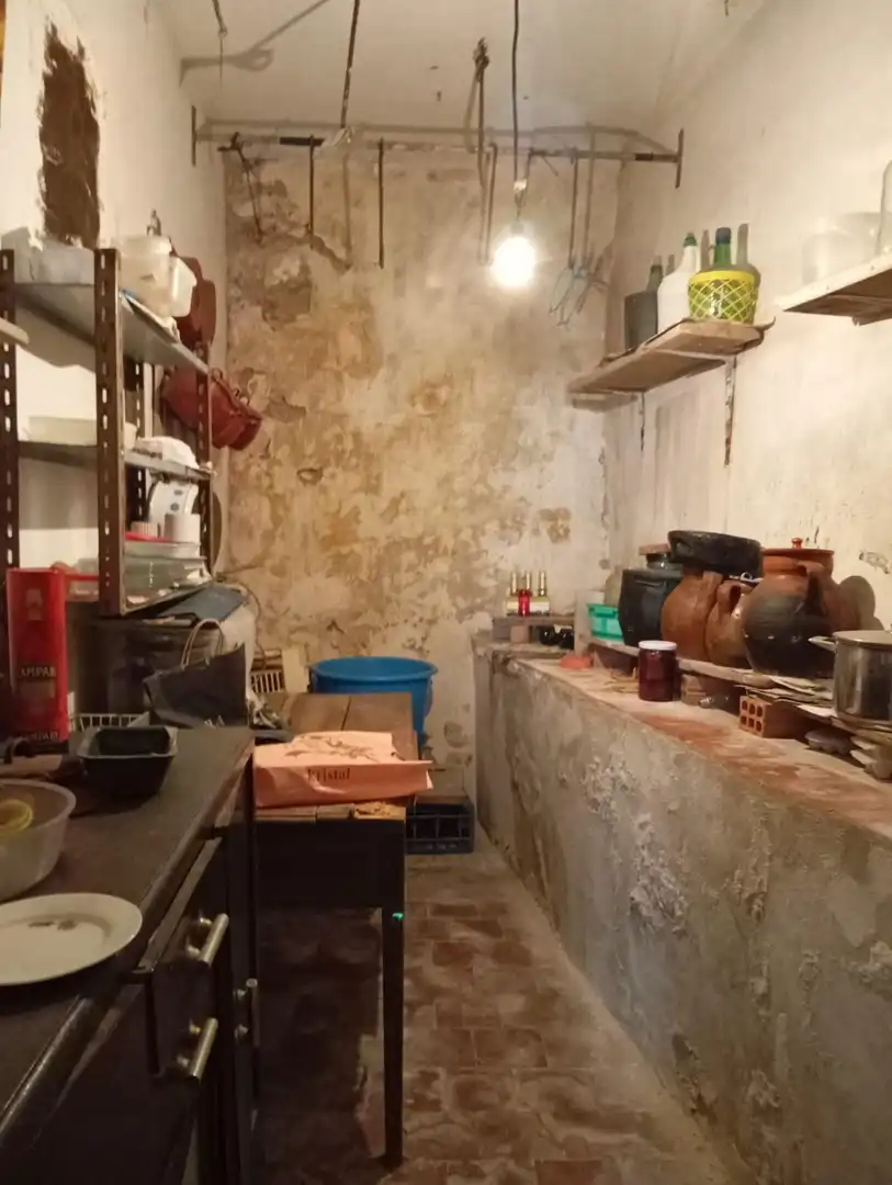 Cocina de Finca rústica en venta en Santa Cecilia del Alcor
