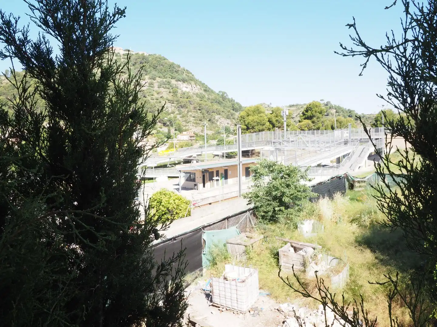Vista exterior de Casa o chalet en venta en La Pobla de Claramunt con Terraza