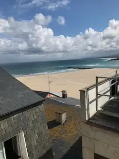 Vista exterior de Dúplex de lloguer en Foz, Lugo