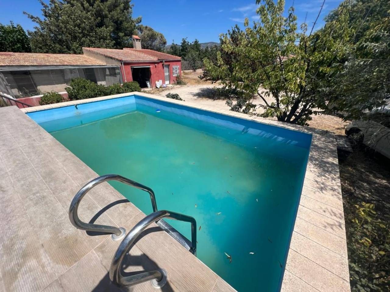 Piscina de Casa o chalet en venta en Castalla con Jardín privado, Terraza y Piscina