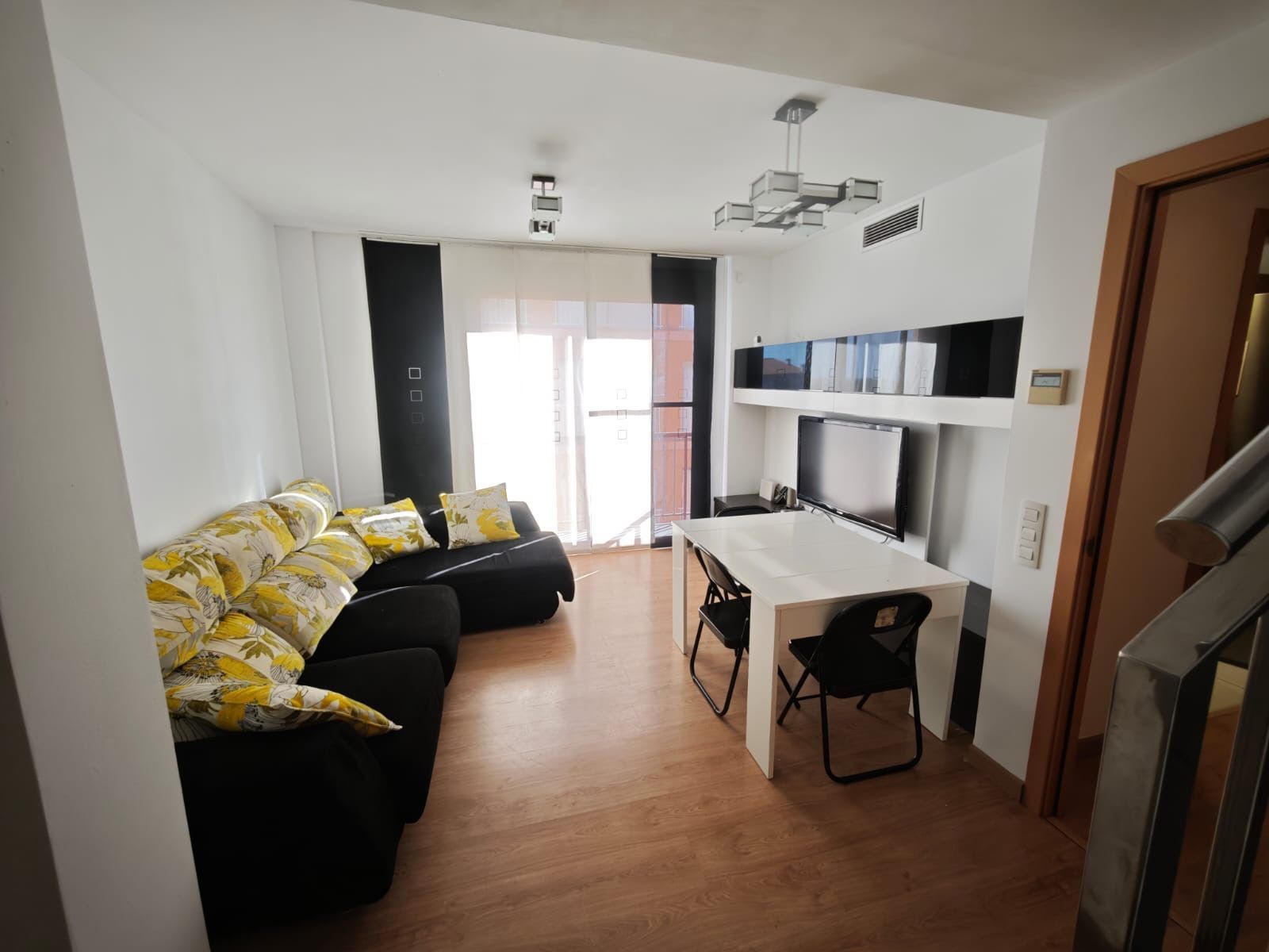 Living room of Flat to rent in L'Aldea  with Air Conditioner, Heating and Terrace