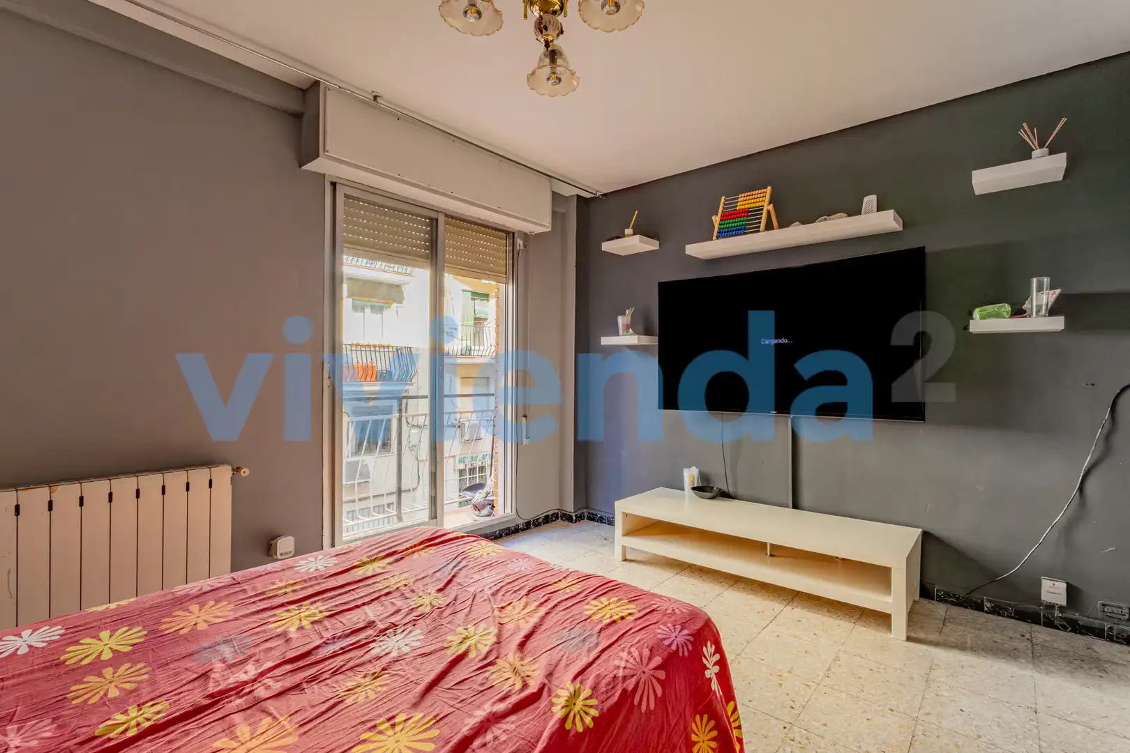 Bedroom of Flat for sale in Madrid  with Heating, Terrace and Balcony