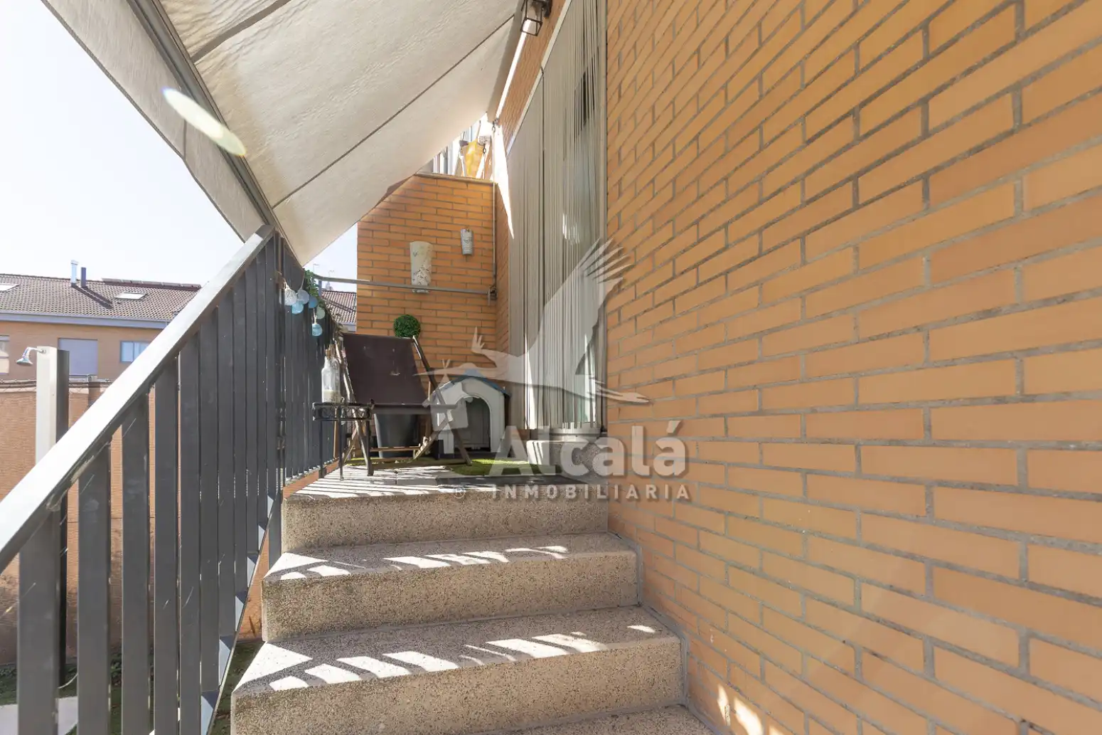Jardí de Casa adosada en venda en Villalbilla amb Aire condicionat, Calefacció i Terrassa