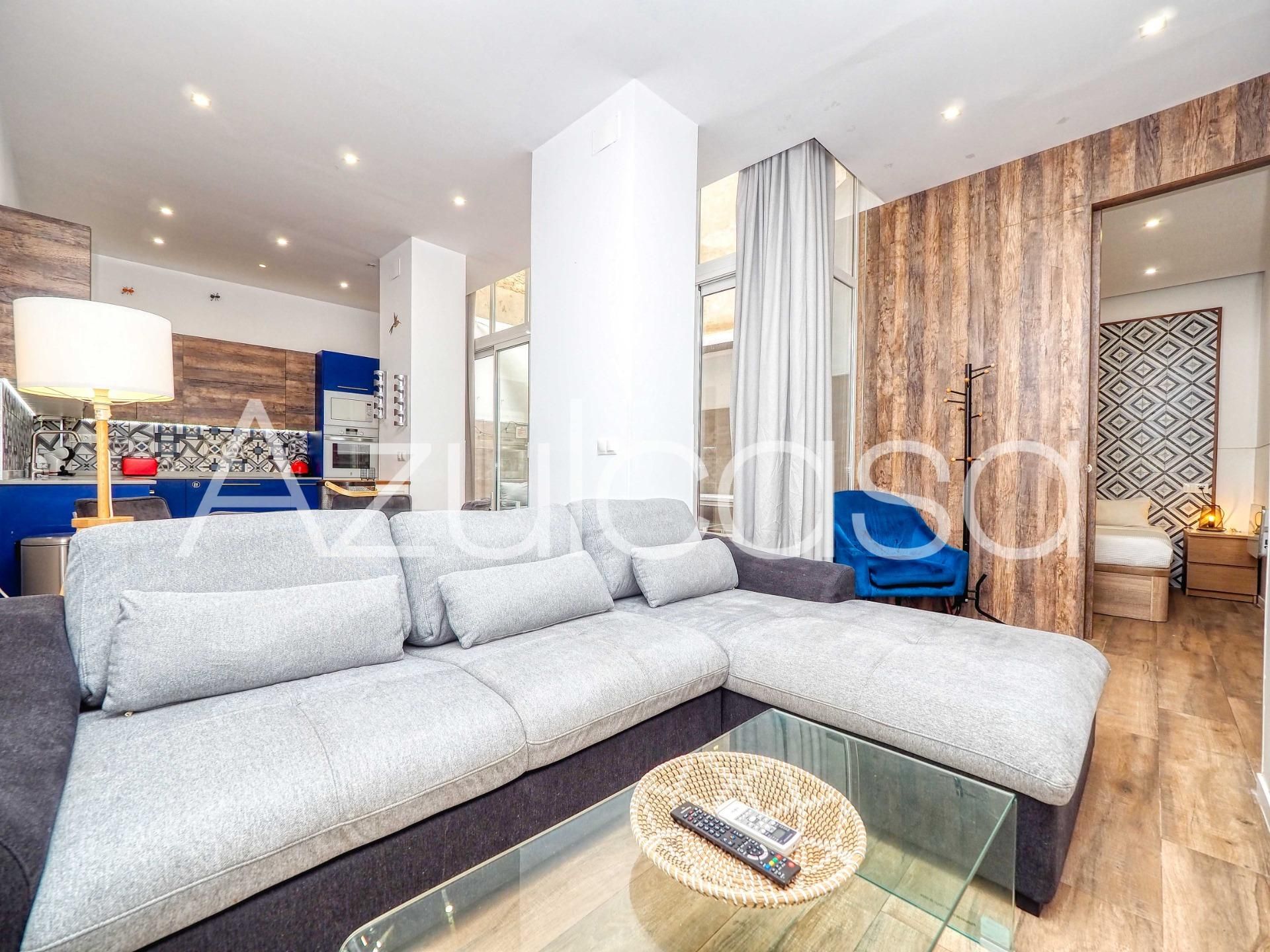 Living room of Flat for sale in Alicante / Alacant  with Air Conditioner