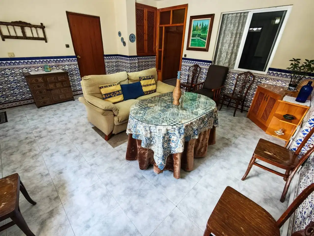 Esszimmer von Wohnung zum Verkauf in Huétor Tájar mit Privatgarten
