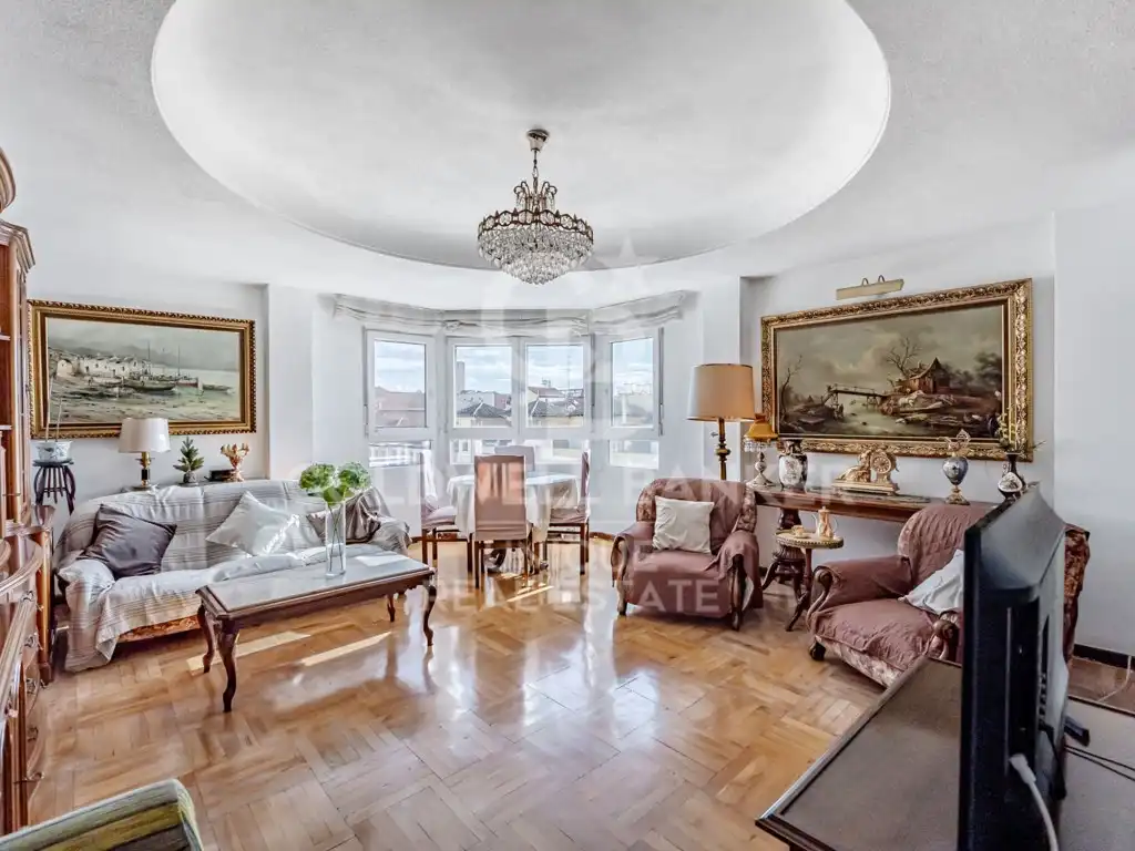 Sala de estar de Piso en venta en Madrid con Terraza