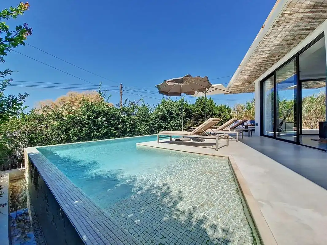 Piscina de Casa o xalet en venda en Sant Josep de sa Talaia amb Aire condicionat, Calefacció i Terrassa