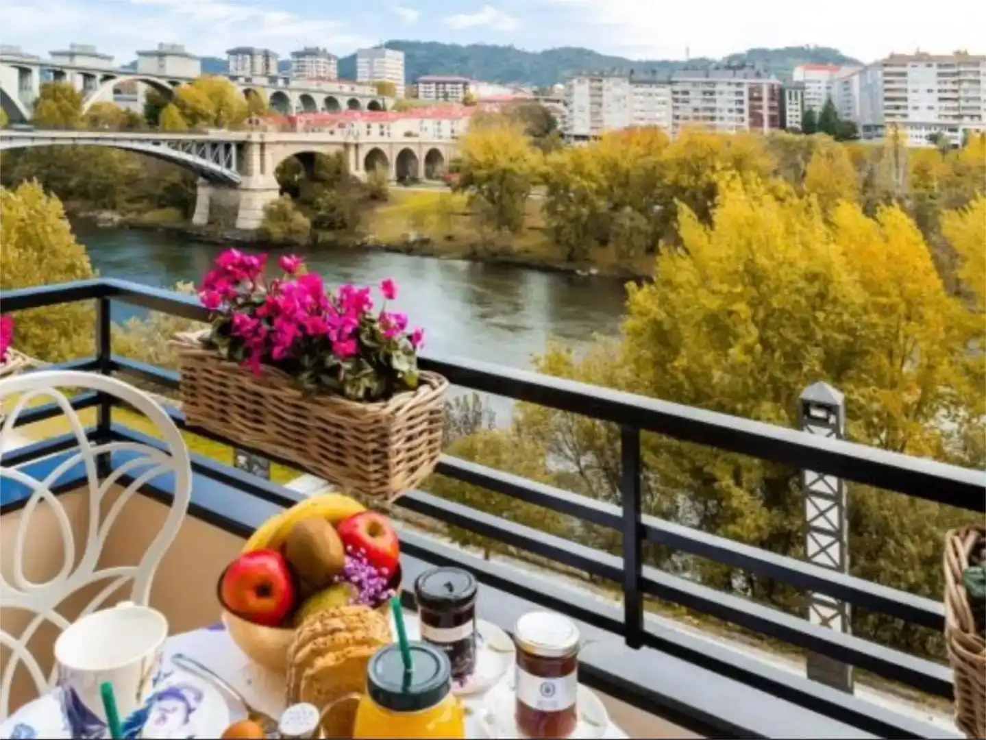 Balcony of Flat for sale in Ourense Capital   with Air Conditioner and Balcony