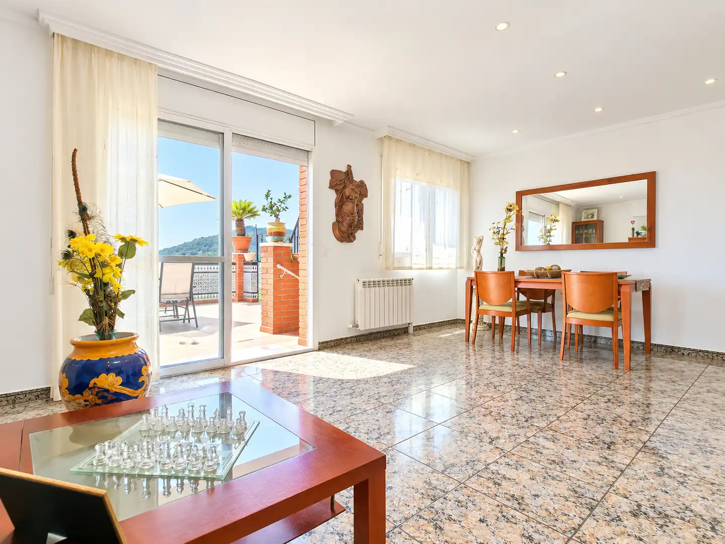 Terraza de Casa o chalet en venta en Sant Vicenç Dels Horts con Aire acondicionado, Calefacción y Jardín privado