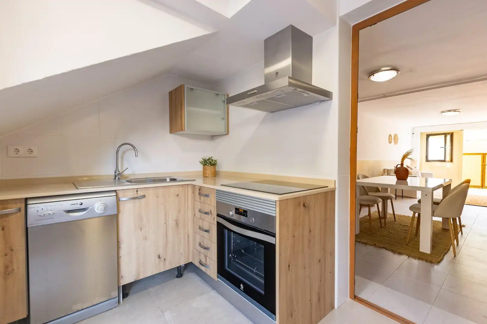 Cocina de Casa adosada en venta en Paterna con Calefacción, Jardín privado y Terraza