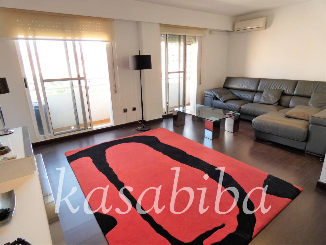 Sala d'estar de Pis de lloguer en  Valencia Capital amb Aire condicionat, Parquet i Moblat